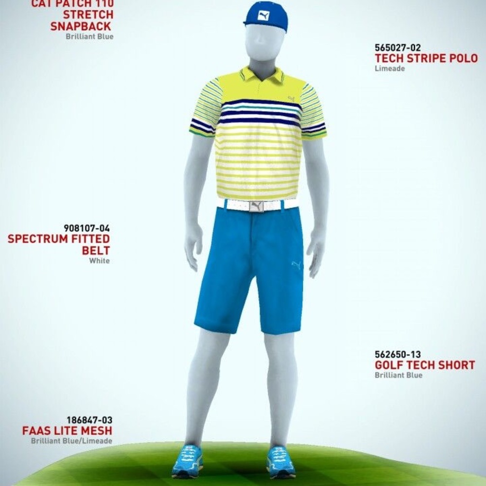 Puma Tech Stripe Polo 565027